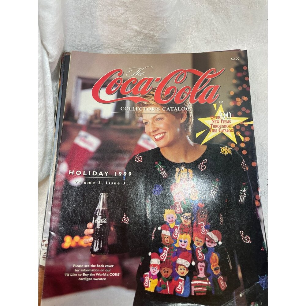 Vintage lot of Coca-Cola Collectors Catalog 21 Issues 1997 -1999 Not all Vilumes